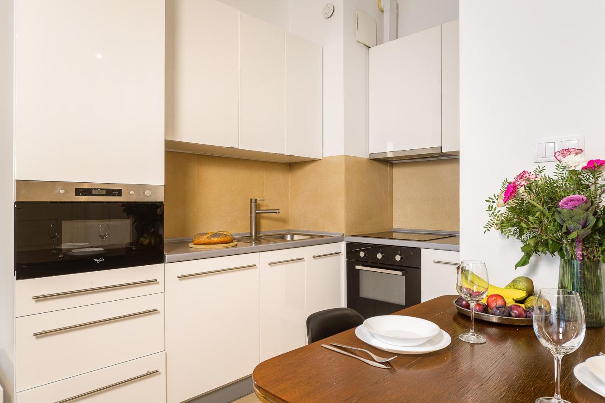 P&O Serviced Apartments Rydygiera Warschau Exterior foto