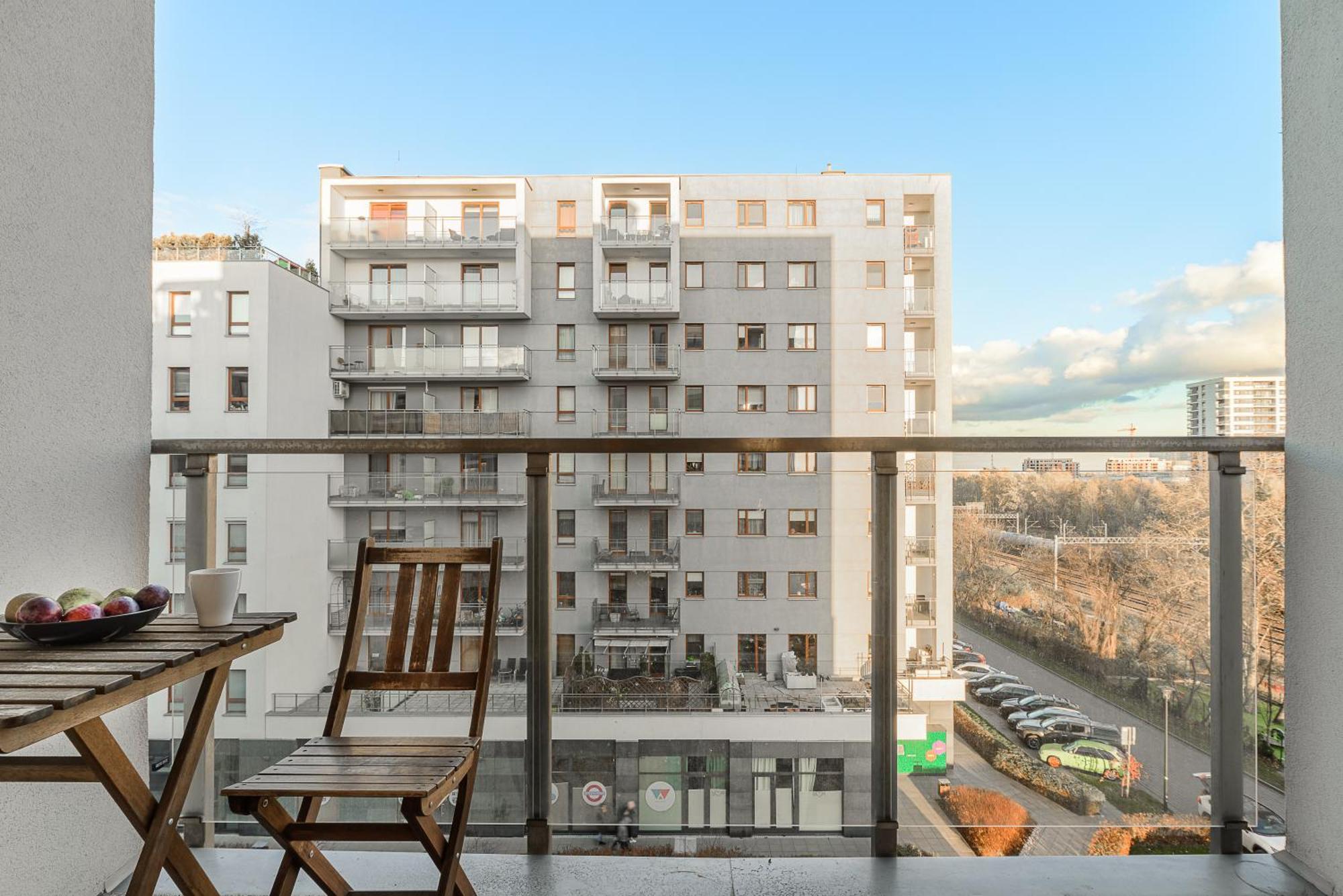P&O Serviced Apartments Rydygiera Warschau Exterior foto