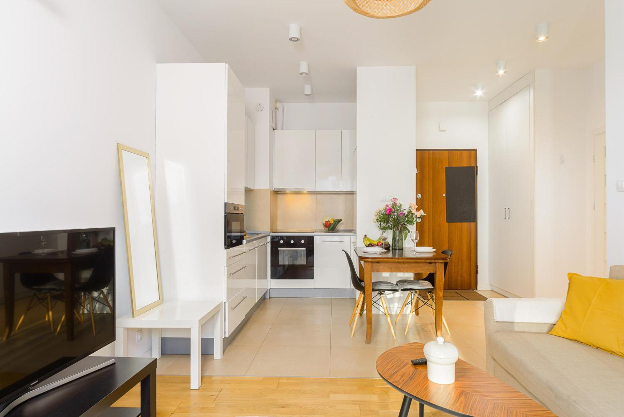 P&O Serviced Apartments Rydygiera Warschau Exterior foto